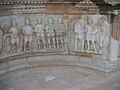 Théâtre de Sabratha, décoration du fond de l'orchestra