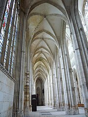 Collatéral de l'abbatiale.