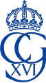 Royal cypher of King Carl XVI Gustaf of Sweden