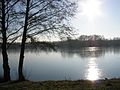 Torfmoorsee im Winter.