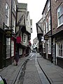 "The Shambles," a street in York, England.