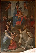 Santi in preghiera alla Madonna col Bambino, 1800-50 ca.