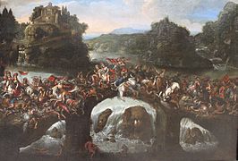 La Bataille entre les Amazones et les Grecs, 1630, musée du Louvre, Paris.