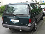 Heckansicht Grand Caravan