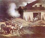 Il Forno da gesso, (1822). Museo del Louvre, Paris.