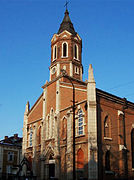 Catedral de San Pablo de la Cruz de Russe (Bulgaria), católica, diseñada por el arquitecto italiano Valentino (1890)