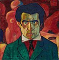 Autoportrait (1908 ou 1910-1911), galerie Tretiakov, Moscou.