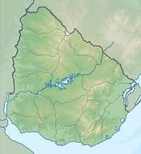 Localisation sur la carte d'Uruguay