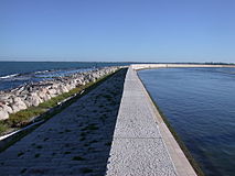View of the wall