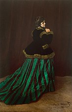 La Femme en robe verte, 1866