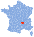 Haute-Loire en France