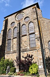 Le chevet de l'église.