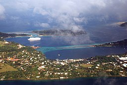 Flygbild över Port Vila