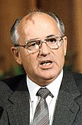 Mihail Gorbaciov, președinte al URSS, laureat Nobel