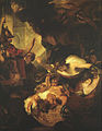 Joshua Reynolds, It bern Herkules, 1787, Oaljeferve op doek, Hermitaazje, Sint Petersburch