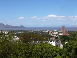 Managua vista da Loma de Tiscapa