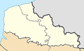 Bousies trên bản đồ Nord-Pas-de-Calais