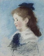 Édouard Manet, Slečna Hechtová, 1882