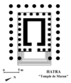 Plan du temple.