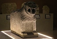 The Marash Lion, with Anatolian hieroglyphs