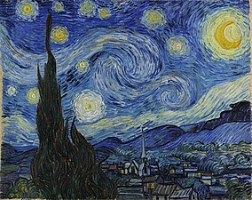 Vincent van Gogh (Artizarra behean dago)