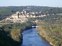 The Dordogne and the Beynac castle