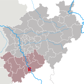 Poziția localității Bonn