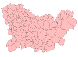Provincia di Ourense – Mappa