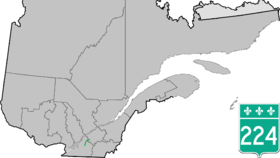 Image illustrative de l’article Route 224 (Québec)