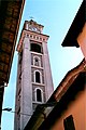 Il campanile della Parrocchiale dei Santi Fabiano e Sebastiano