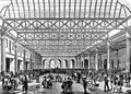 Billingsgate Fish Market, interior, 1876