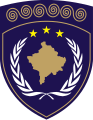 Escut del govern autònom provisional de Kosovo (1999-2008)