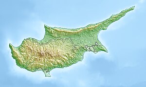 Evrychou is located in Cyprus