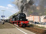 Dampflok 78 468 im Bahnhof Koblenz-Ehrenbreitstein