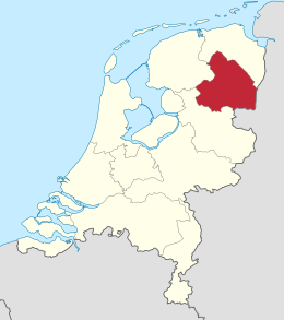 Drenthe – Localizzazione