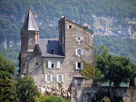 The Château de Châtillon, in Chindrieux