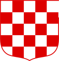 Emblème de république de Croatie (1990).