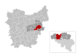 Dendermonde helyzete Kelet-Flandria tartományban