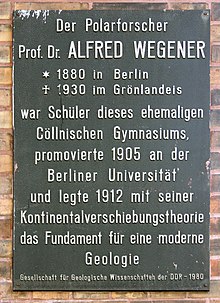 Alfred Wegener