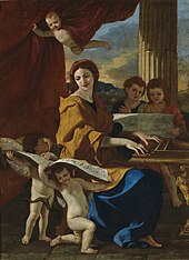 Sainte Cécile de Nicolas Poussin.
