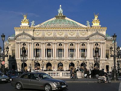 L'Opéra Garnier.