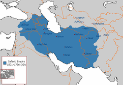 Safavidiske Riges placering