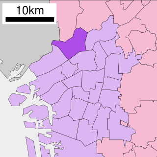 淀川区位置図