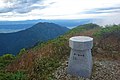 山頂から見た八海山