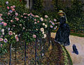 Gustave Caillebotte: Rosen im Garten von Petit Gennevilliers, Charlotte Berthier, 1886