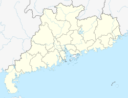 Xiegang is located in Guangdong