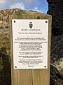 Duchy sign at Cheesewring Quarry above Sharptor