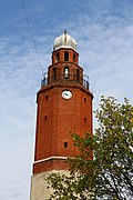 The historic clock tower