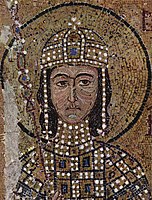 Мозаїка, імператор Олексій I Комнин, Софійський собор, Костянтинополь, 11 ст.
