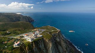 Cabo da Roca, cel mai vestic punct al Europei continentale.